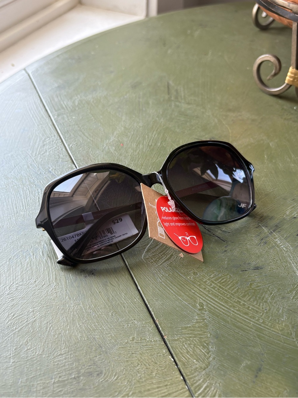 🧡 2/$15 🧡 Franco Sarto Black Oversized Women's Sunglasses